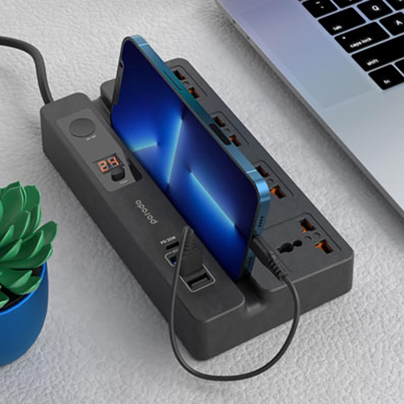 Porodo-multisocketwith-phone-stand-black-3.jpg